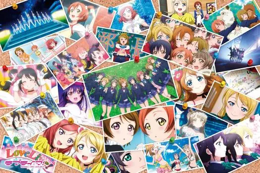 1000 Piece Jigsaw Puzzle Love Trail Live! S (Muse) (50x75cm)