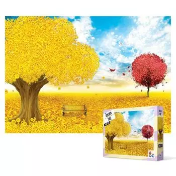 1000 piece jigsaw puzzle - money tree, popular Korean puzzle