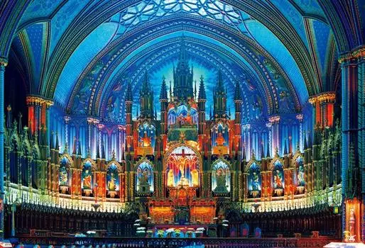 1000 piece jigsaw puzzle Notre Dame Cathedral (49cmx72cm)