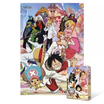 1000 piece jigsaw puzzle / One Piece - Battle with Big Mom, popular Korean puzzle