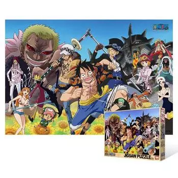 1000 piece jigsaw puzzle / One Piece - New Crew, popular Korean puzzle