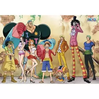1000 Piece Jigsaw Puzzle - One Piece Straw Hat Pirates, popular Korean puzzle