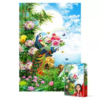Пазл из 1000 деталей - Paradise, популярная корейская головоломка