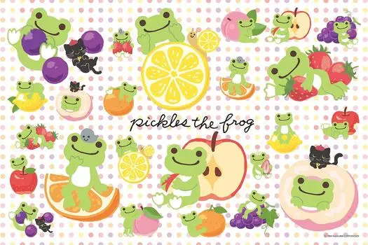 1000 Piece Jigsaw Puzzle Pickled Frog Fruit Pickles (50x75cm)