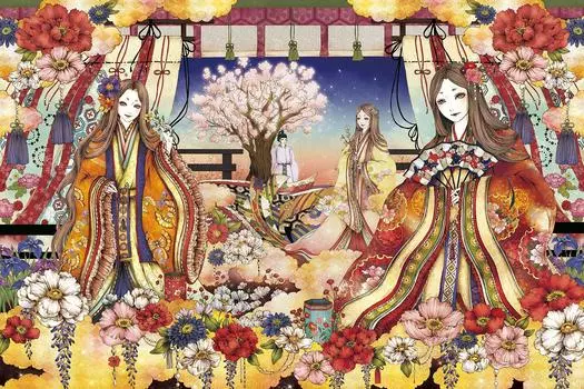 1000 Piece Jigsaw Puzzle Puzzle Master Fantastic Art Heian Emaki Aim! (50x75cm)