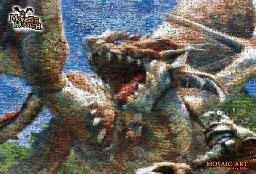 1000 шт. Мозаика Monster Hunter Art Hunting Life 81-076