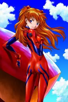 1000 Pieces Evangelion Shingekijouban Asuka of the Blue Sky (50x75cm)