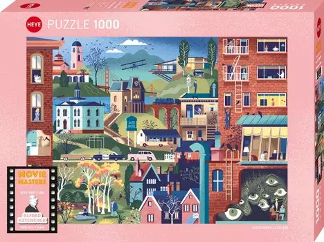 1000 pieces HEYE Puzzle Hitchcock Films 30029 5070cm
