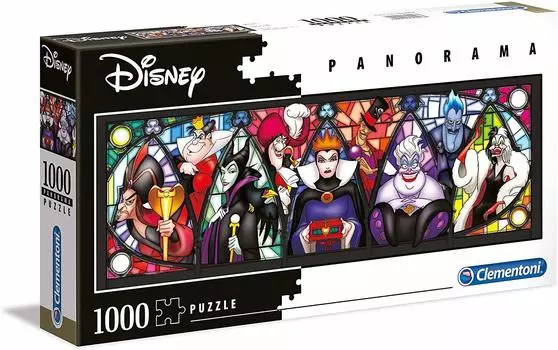 1000 предметов Clementoni Disney Villain Collection Disney Villains Disney Puzzle Witch Villain Christmas Puzzle Jigsaw Puzzle Home Time Educational Toy