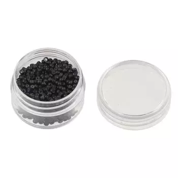 1000 шт. 3,0 мм медные кольца с силиконовыми кольцами для волос, выложенные бусины для волос, силиконовые нано-кольца для салона 8