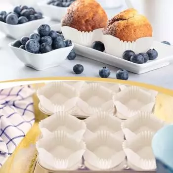 1000 шт., чашки для кексов, антипригарные вкладыши для кексов, одноразовые чашки для выпечки десертов для свадьбы, дня рождения L