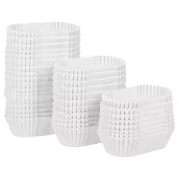 1000 шт. Формочки для торта Овальные бумажные стаканчики Товары для вечеринок Стаканчики Формы для хлеба Кексы Выпечка Мини Жиронепроницаемые формочки для кексов