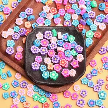 1000 шт., фруктовые свободные бусины, аксессуары для самостоятельного изготовления, пластилин, цветок, изготовление ювелирных изделий, модные серьги, брелок, оптовая продажа, ожерелье, браслет, кулон 8-10mm Fruit