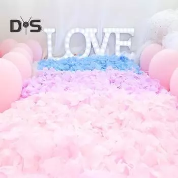 1000 шт. искусственные лепестки из нетканого материала, реалистичные многоразовые красочные искусственные лепестки цветов, украшения, свадебная вечеринка, реквизит для фото, принадлежности для рукоделия «сделай сам» красный