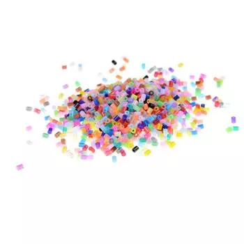 1000 шт./компл. бусины Хама/Перлер своими руками диаметром 2,6 мм разных цветов для забавных детских поделок