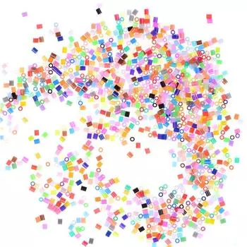 1000 шт./компл. DIY 2,6 мм разноцветные бусины HAMA/PERLER для замечательных детей, забавное рукоделие