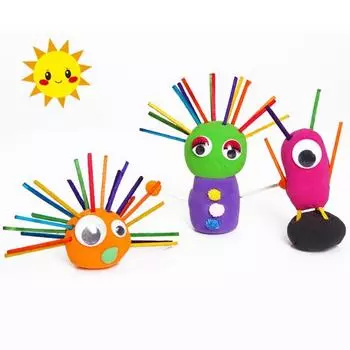 1000 шт./компл. DIY палочки для мороженого хорошей формы, креативные инструменты для рукоделия, деревянные палочки для мороженого разноцветный