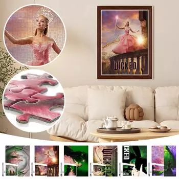 1000 шт. милые детские головоломки развивающие игрушки подарок на день рождения One Size