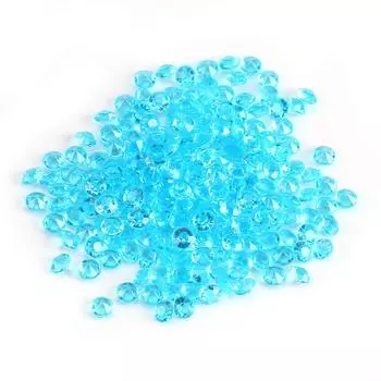 1000 шт./пакет 4 мм прозрачные акриловые бусины наполнитель для вазы свадебный декор аксессуары для DIY синий Blue