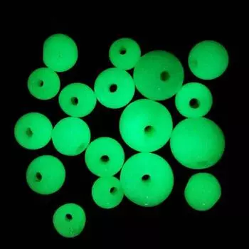 1000 шт. пластиковые светящиеся рыболовные бусины, светящиеся бусины для такелажа, снасти для терминала морской рыбалки 4 мм, 6 мм, 8 мм, 10 мм 4mm