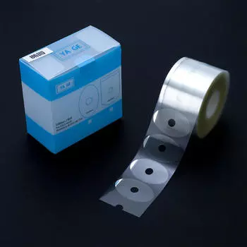 1000 шт., противоскользящие наклейки для очков, прозрачная и износостойкая защитная пленка, защитная пленка oval