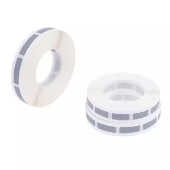 1000 шт. ручные стираемые наклейки этикетки серая лента в рулонах кодирующая пленка для игры свадьба 6*20mm