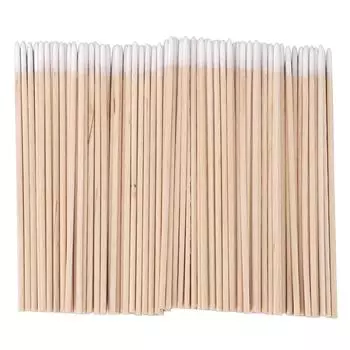 1000 шт. ватный тампон для чистки кутикулы ногтей с заостренным кончиком одноразовый многофункциональный ватный тампон для ногтей и ресниц