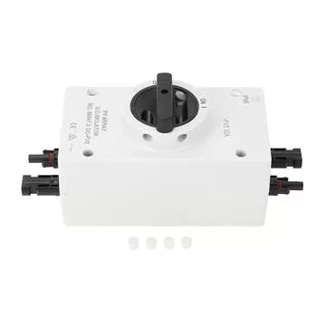 1000 В выключатель-разъединитель солнечной панели IP66 водонепроницаемый выключатель постоянного тока для наружной лодки RV Photovol 20A