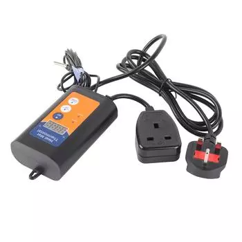 1000 Вт Регулятор Температуры для Рептилий Быстродействующий Цифровой Регулятор Температуры Термостат ABS