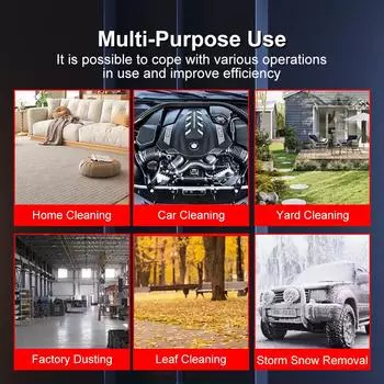 1000 Вт ручной автомобильный фен для чистки с сильным воздушным пистолетом, струйный вентилятор, электрический мощный фен для удаления снега, турбинный фен 70 м