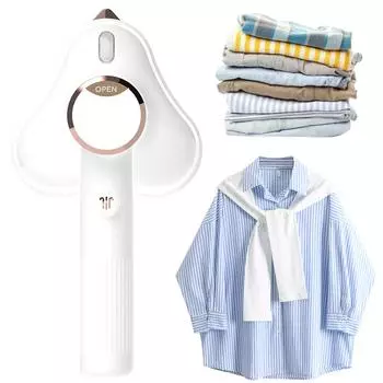 1000 Вт Ручной отпариватель для одежды с резервуаром для воды 100 мл Мини-отпариватель для тканей Быстроразогревающийся паровой утюг для дома и путешествий для одежды и тканей оранжевый