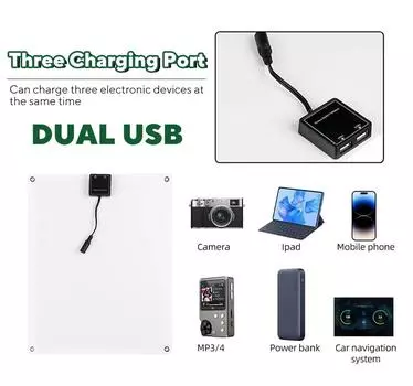 1000 Вт солнечная панель 12 В солнечная батарея 10A-100A контроллер солнечная пластина комплект для телефона RV Car Caravan Home Camping Outdoor Battery