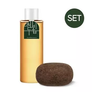 1000binusoap Jeongango Natural Ingredients 2 Type Basic Care Set (Jeongango + Essence)