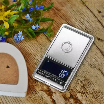 1000г x0,1г Mini Digital-Taschen-Waage Goldwaage Juwelierwaage Feinwaage DE