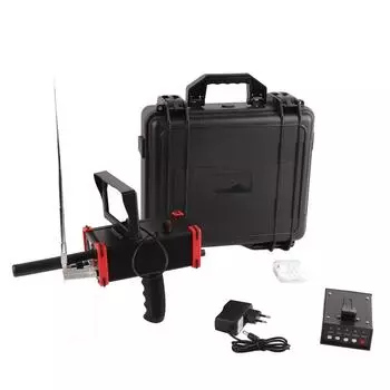 1000M подземный металлоискатель с экраном дисплея серебряный золотой медный кладоискатель для