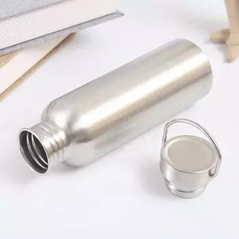 1000ml/750ml/500ml/350ml Stainless Steel Bicycle Flask Single Layer Drinkware Gym 350ml