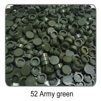 1000Pcs Building Blocks assembla particelle Moc 98138 1x1 Block fai da te con dossi compatibile con giocattoli educativi per bam 1000 pieces