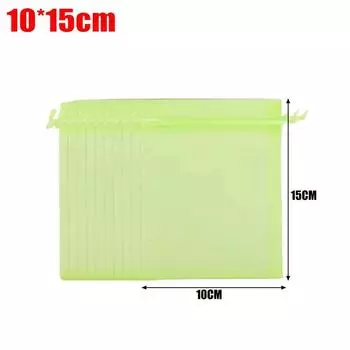 100/10PCS Fruit Insect-proof Gauze Bags Fruit Netting Cover Drawstring Mesh Bags Protect Fruit Vegetable From Birds and Insect 10PCS