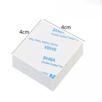 100/10x Самоклеящиеся Подушечки из Вспененного Скотча Двусторонний Скотч Прочный Монтажный Скотч Высокая Вязкость Квадратные Наклейки для Подвешивания Фотографий 50PCS&2.1mm