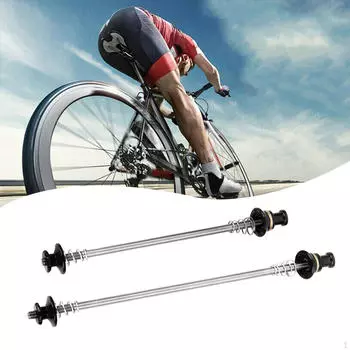 100/135 мм передние и задние шампуры для велосипеда, быстросъемное велосипедное колесо из алюминиевого сплава с полым валом красный