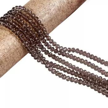 100/135 шт. двухконусные граненые красные стразы свободные бусины-разделители для изготовления ювелирных изделий 4 мм 135pcs