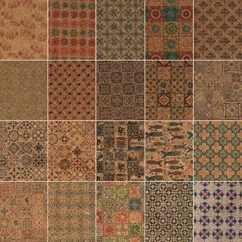 100*135 см натуральная пробка синтетическая искусственная кожа печать 0,5 мм искусственная ткань окружающая среда дерево для сумок своими руками обувь одежда материал