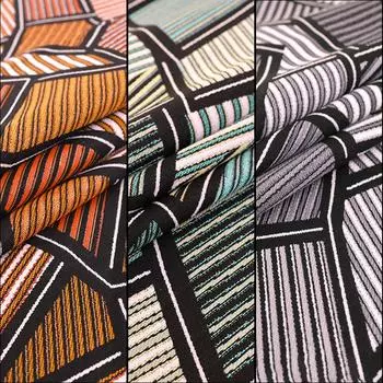 100*150 см жаккардовая ткань с геометрическим узором в скандинавском стиле для самостоятельного изготовления диванной скатерти, чехла для подушек, ткани для шитья штор