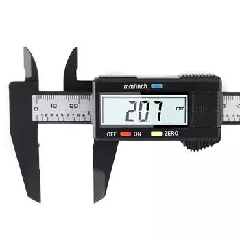 100/150mm Plastic Vernier Caliper Digital Display Caliper Mini Word Game Caliper Student Vernier Calibrator Job measuring Tools
