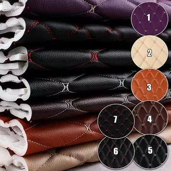 100*158 см толстая искусственная ПУ кожаная ткань для обивки мебели автомобиля пол фон стены раздвижные двери декор искусственная кожа