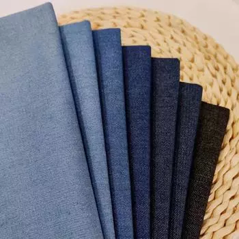 100*160 см хлопчатобумажная джинсовая ткань для курток, джинсов, рубашек, платьев, джинсовых сумок, лоскутного шитья своими руками