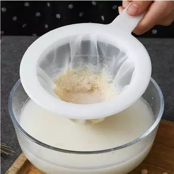 100/200/400 сеток, многоразовый нейлоновый сверхтонкий фильтр, сито, сито для ложки, соевое молоко, сок, кофе, пищевой фильтр, кухонный дуршлаг