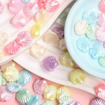 100-200 шт. бантики-ракушки, свободные бусины, акриловые бабочки, подсолнухи для ожерелья, изготовления ювелирных изделий, браслеты «сделай сам», модные Butterfly/200pcs