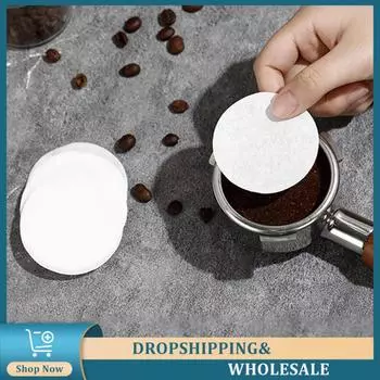 100/200 шт. Кофейная фильтровальная бумага для дома, специальная пудра, фильтровальная бумага, вторичная фильтровальная бумага для воды, кофейные аксессуары 100pcs