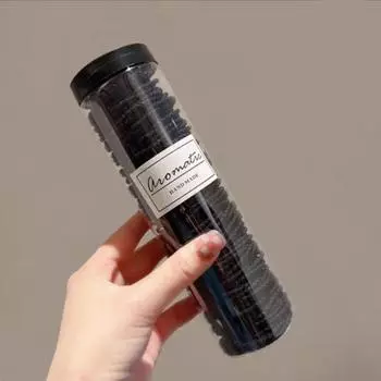 100/200 шт./лот женские резинки для волос однотонные эластичные резинки для волос повязка на голову резинка для волос аксессуары для волос для девочки женщины 100pcs